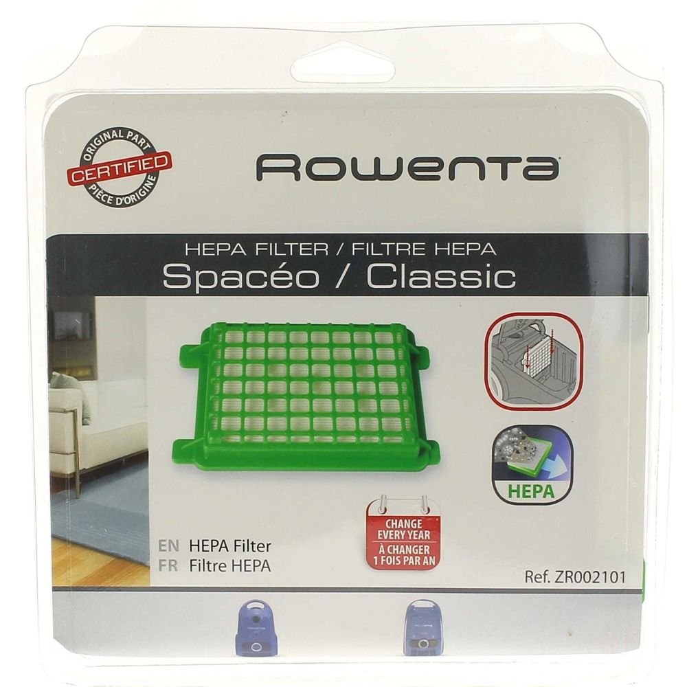 Rowenta - Filtre hepa pour Aspirateur Rowenta - Accessoire entretien des sols