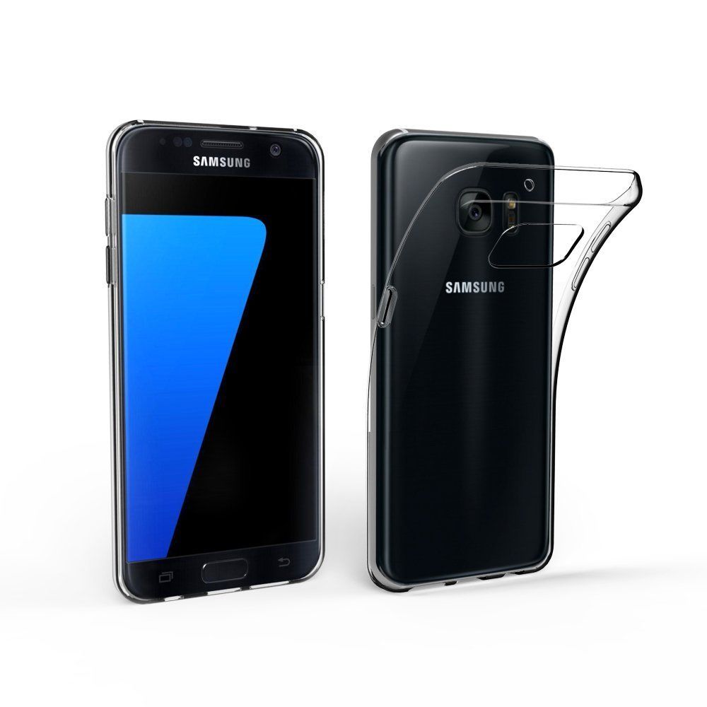 Cabling - CABLING® Coque Samsung galaxy S7 Edge Coque de protection en silicone et TPU pour s7 edge (transparent, samsung galaxy s7 edge) - Coque, étui smartphone