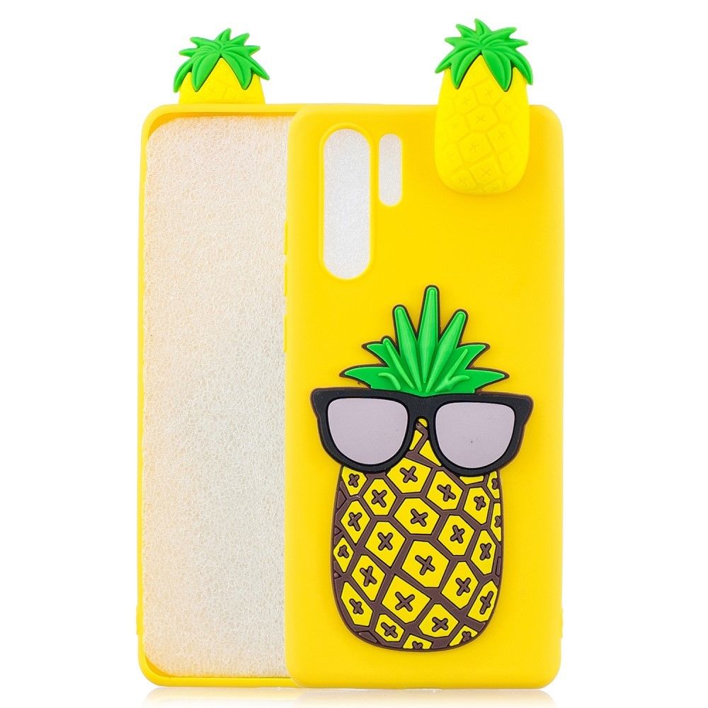 marque generique - Coque en TPU motif 3D doux à l'ananas pour votre Huawei P30 Pro - Autres accessoires smartphone