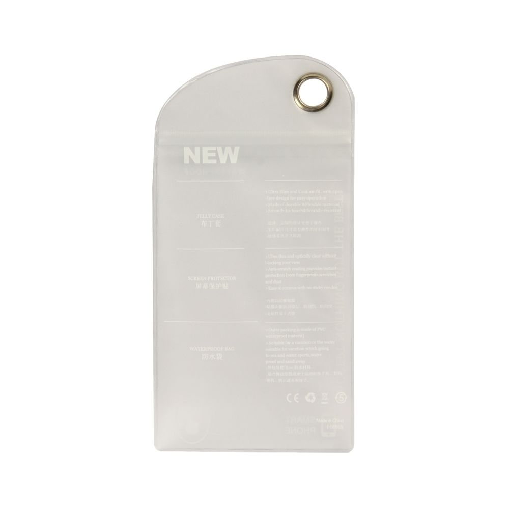 Wewoo - Emballage pour Téléphone blanc l'affaire en plastique de Samsung Galaxy S IV / S III / i9500 / i9300 / cadre de pare-chocs / cas de silicone / de TPU, taille: 17cm x 11cm de sac en de 50 PCS - Coque, étui smartphone