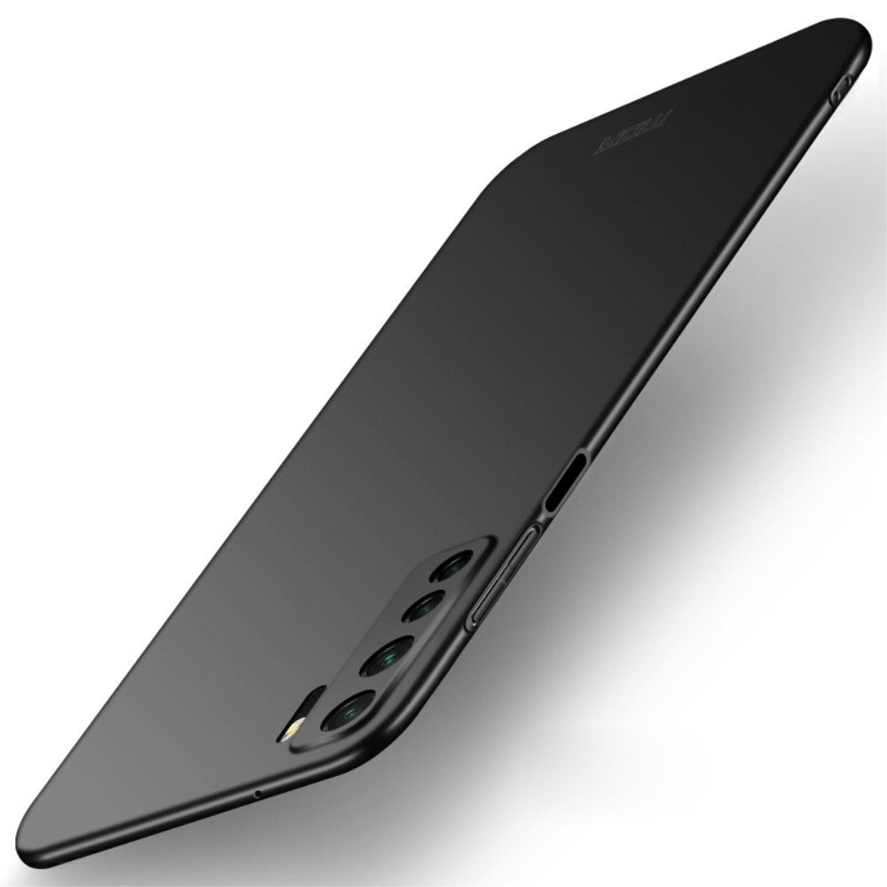 Generic - Coque en TPU bouclier mat noir pour votre Huawei P40 Lite 5G/Nova 7 SE - Coque, étui smartphone