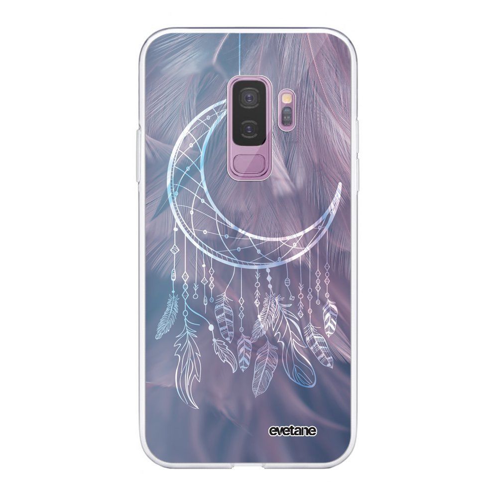 Evetane - Coque Samsung Galaxy S9 Plus 360 intégrale transparente Lune Attrape Rêve Ecriture Tendance Design Evetane. - Coque, étui smartphone