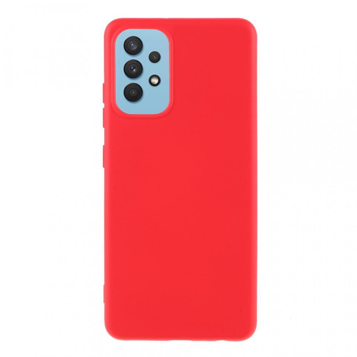 X-Level - Coque en TPU Texture liquide anti-goutte comme rouge pour votre Samsung Galaxy A32 4G (EU Version) - Coque, étui smartphone