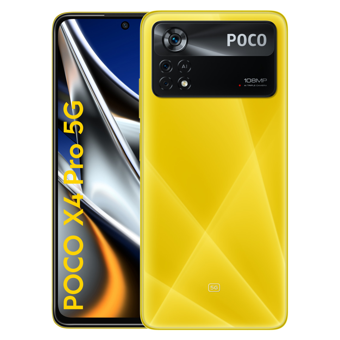 XIAOMI - Poco M4 Pro - 128 Go - Jaune - Smartphone Android