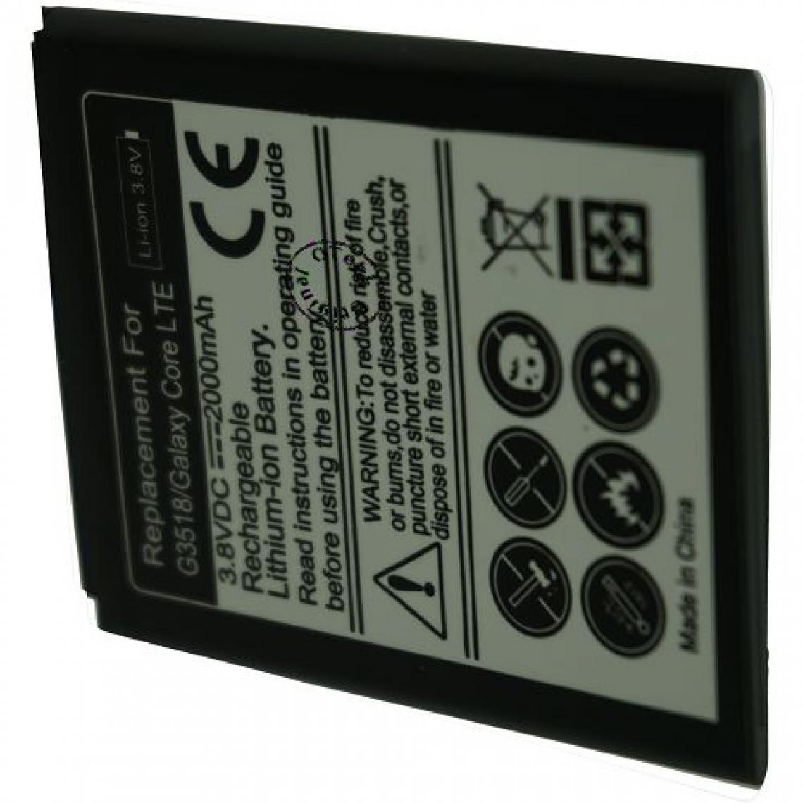 Otech - Batterie compatible pour SAMSUNG GT-11819 - Batterie téléphone