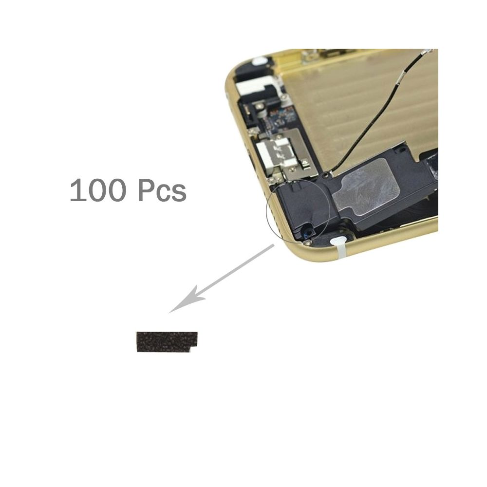 Wewoo - Pour iPhone 6s Dock Connector Port de charge éponge mousse Slice Pads 100 PCS pièce détachée - Autres accessoires smartphone