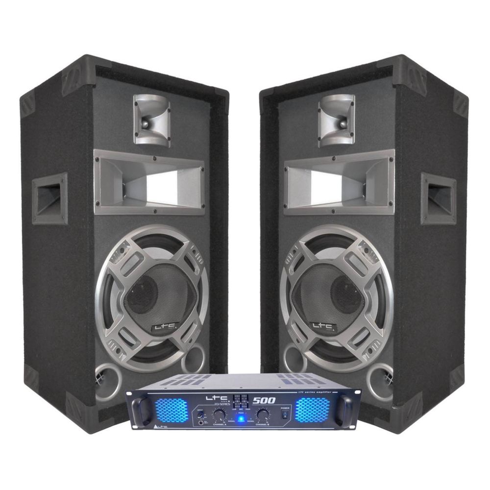 LTC - Pack DJ 500 W + 2 enceintes 400 W LTC DJ10-BG - Packs DJ