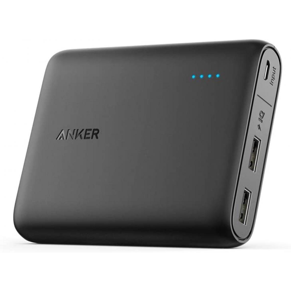 Anker - Anker PowerCore 13000mAh Batterie Externe 2 Ports USB Power bank avec Technologies PowerIQ & VoltageBoost - Batterie Externe Compacte pour iPhone, Samsung Galaxy et plus - Autres accessoires smartphone