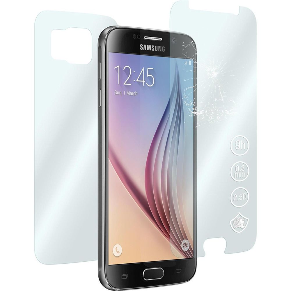 Cabling - CABLING 2 x Samsung Galaxy S6 Film de Protection Verre Trempé - Protecteurs Écran - front+back - Protection écran smartphone