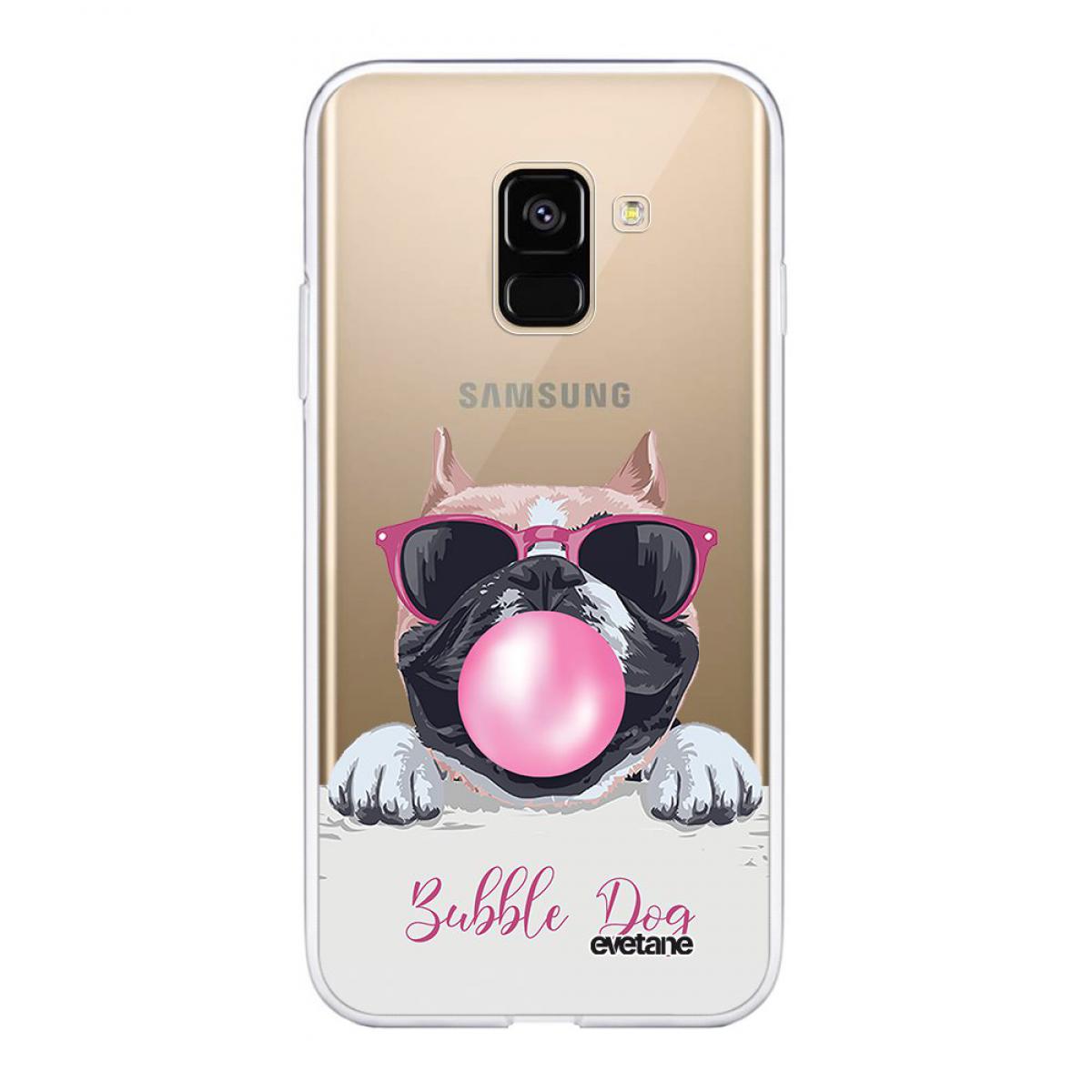 Evetane - Coque Samsung Galaxy A8 2018 360 intégrale Bubble Dog Tendance Evetane - Coque, étui smartphone
