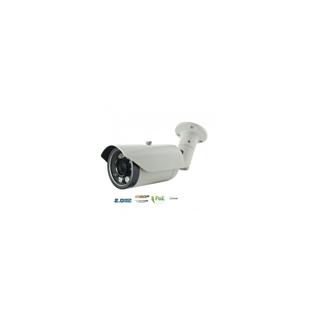 Dahua - Caméra IP extérieure 2MP, PoE, autofocus 2,8-12mm, IR 40 m - Caméra de surveillance connectée