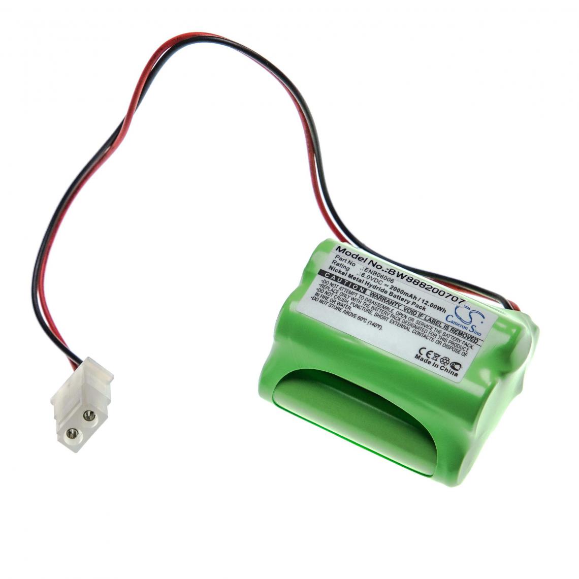 Vhbw - vhbw batterie compatible avec Lithonia ENB06006 issues/éclairage de secours (2000mAh, 6V, NiMH) - Autre appareil de mesure
