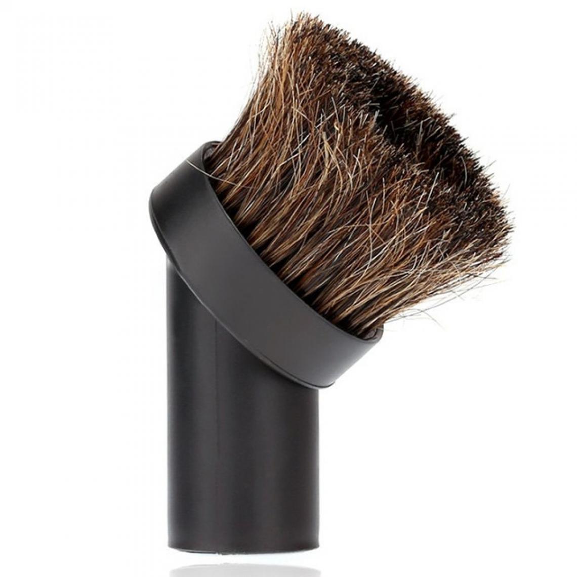 Wewoo - Tête de brosse pour aspirateur 32mm Usage domestique Mixte Cheval Cheveux Ovale nettoyage pour Accessoires Outil (Noir) - Box domotique et passerelle