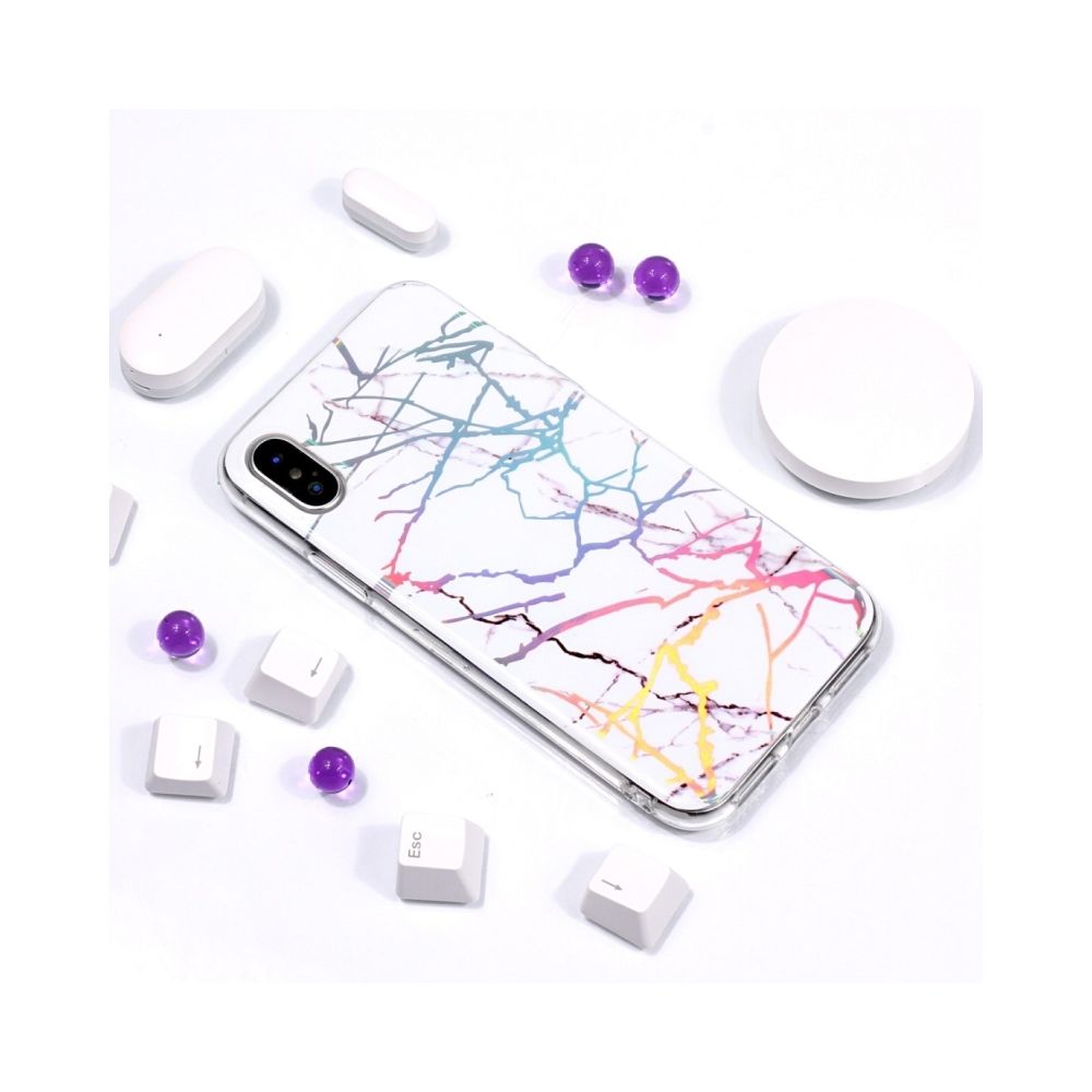 Wewoo - Coque TPU Shiny Laser pour iPhone XR - Coque, étui smartphone