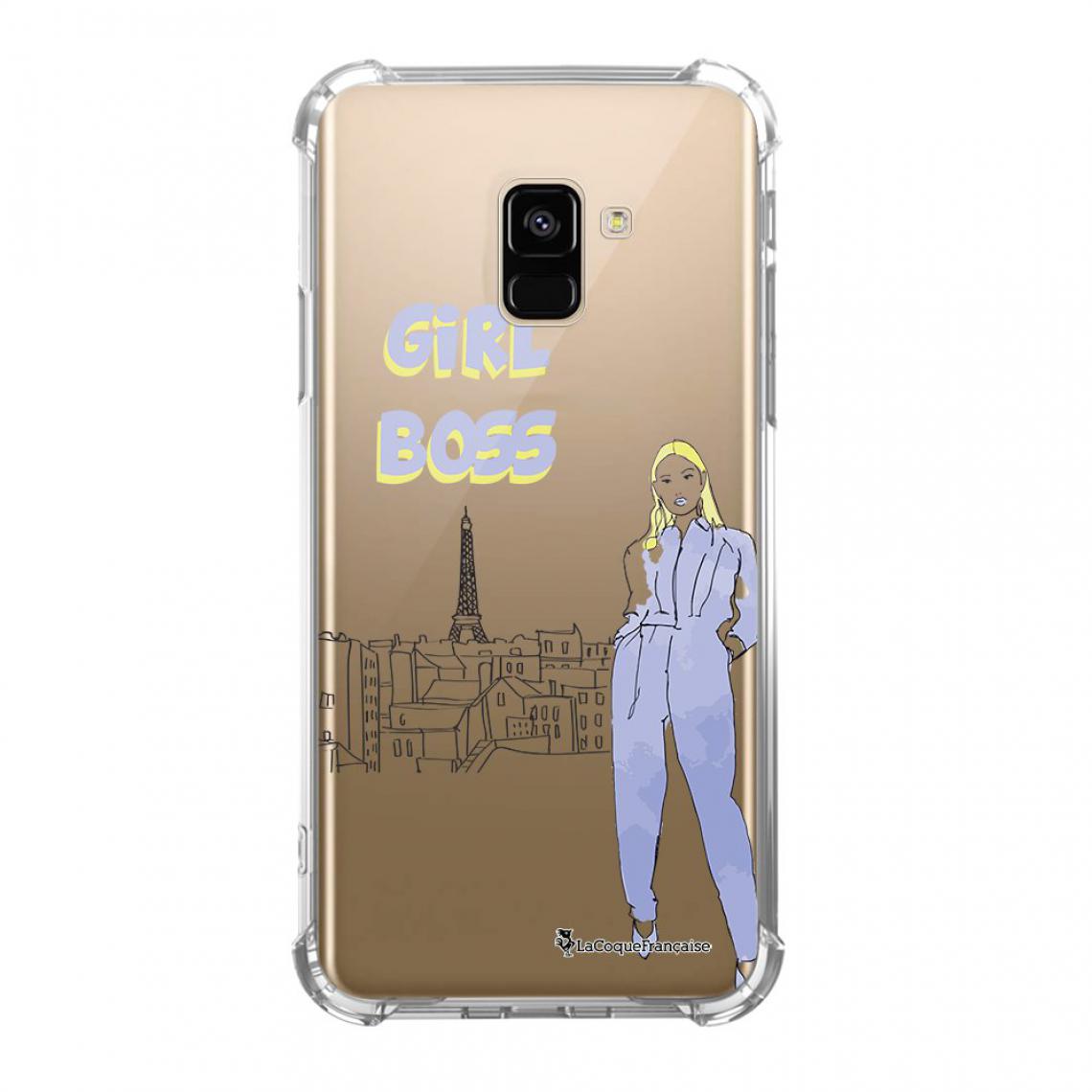 La Coque Francaise - Coque Samsung Galaxy A8 2018 silicone anti-choc souple angles renforcés transparente - Coque, étui smartphone
