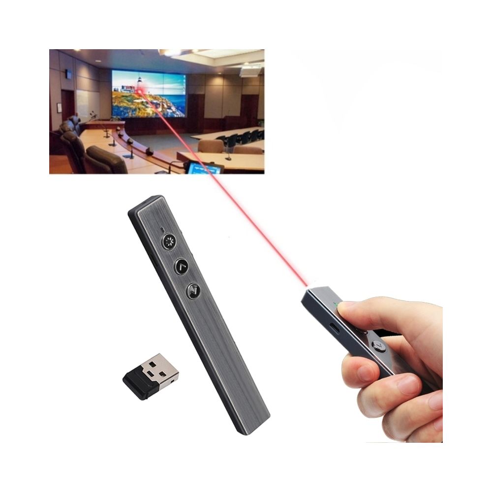Wewoo - Télécommande Présentateur sans fil PowerPoint PPT Clicker Présentation Stylo Laser Pointer Flip Pen - Accessoires de motorisation