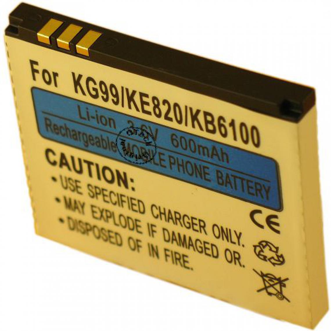 Otech - Batterie compatible pour LG KE850 - Batterie téléphone