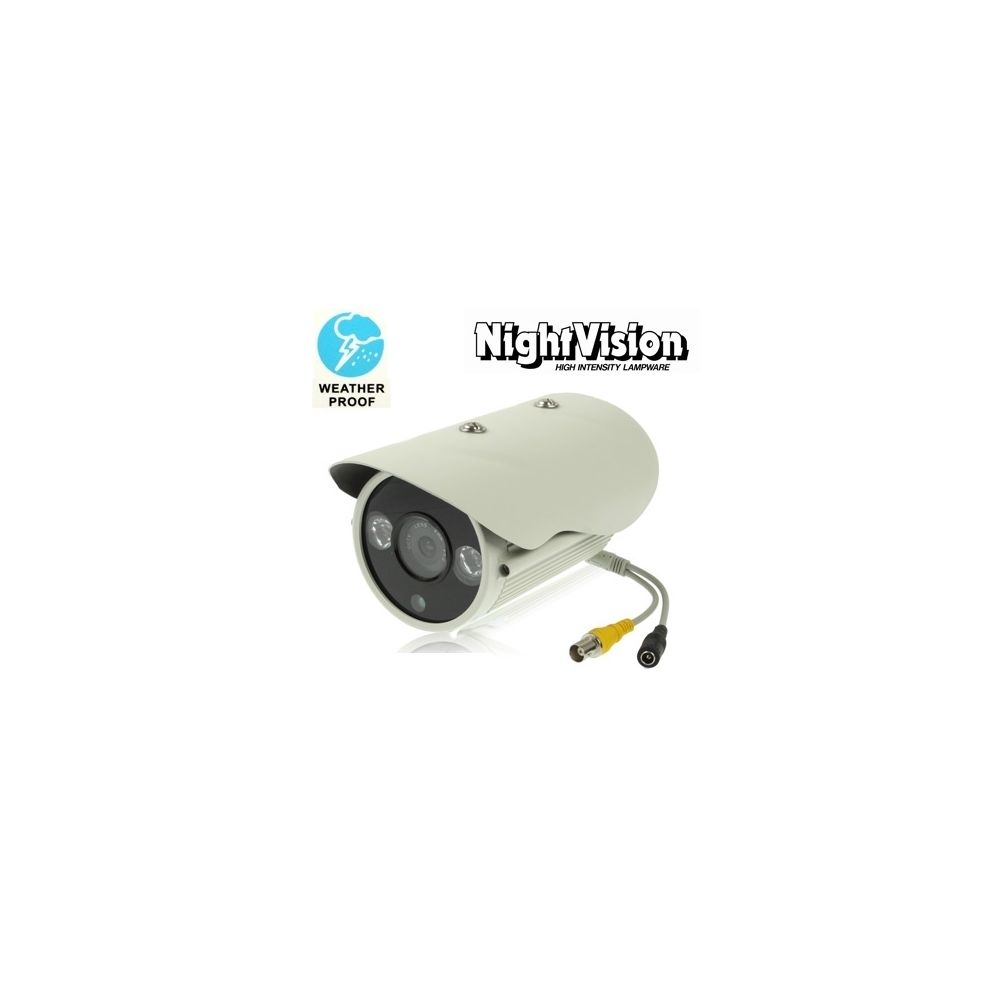 Wewoo - Caméra infrarouge 1/3 pour Sony 420TVL 8mm Lens Array IR et couleur CCD Dôme étanche, IR Distance: 50m Taille: 210 L x 100 W x 85 H mm - Caméra de surveillance connectée