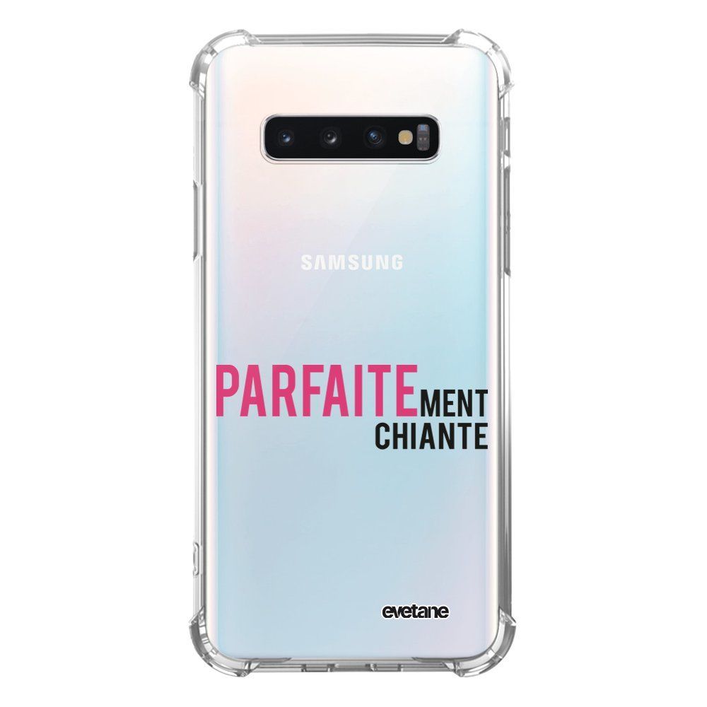 Evetane - Coque Samsung Galaxy S10 Plus anti-choc souple avec angles renforcés transparente Parfaitement chiante Evetane - Coque, étui smartphone