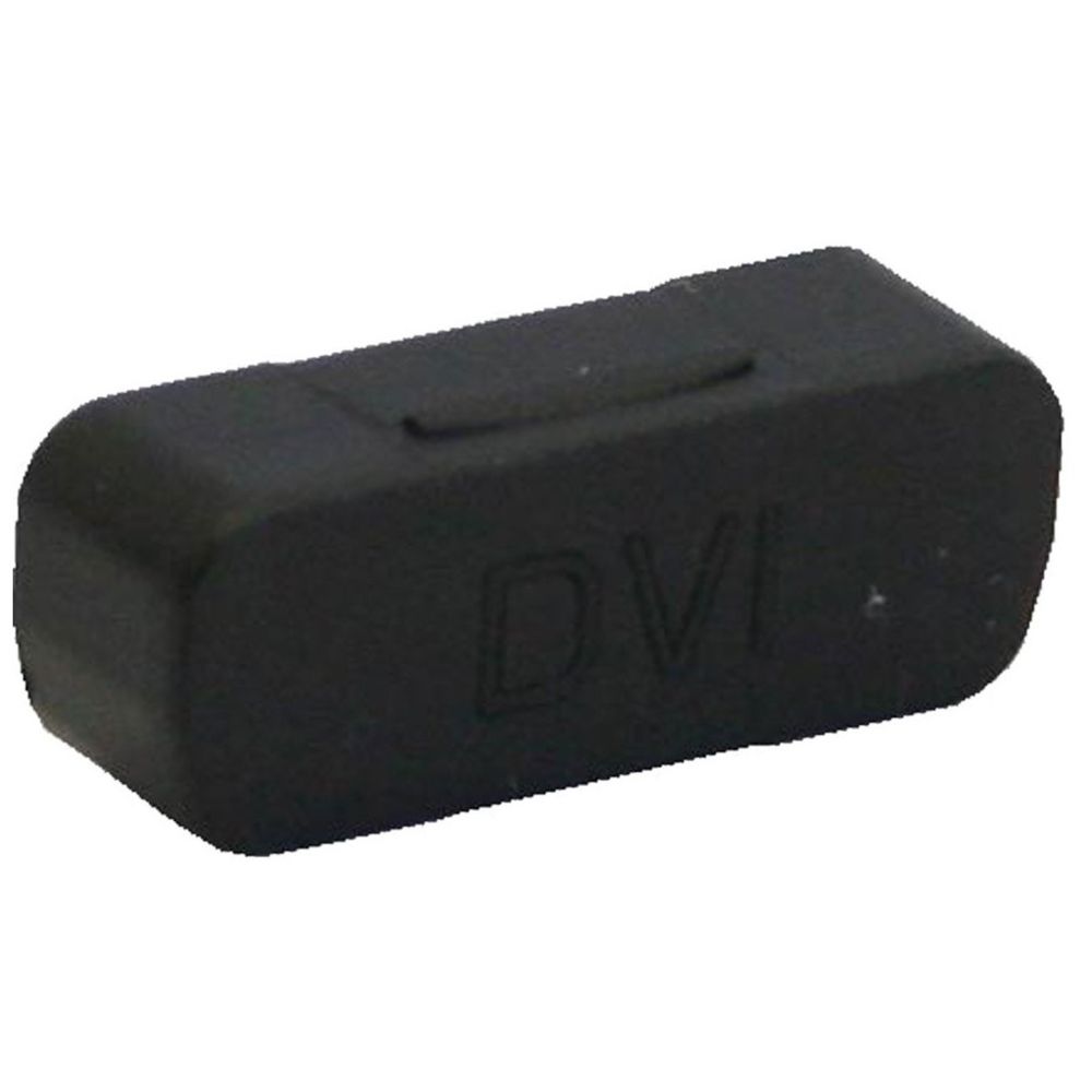 Inline - InLine® Dust Cover pour prises DVI noir 50 pcs. pack - Coque, étui smartphone