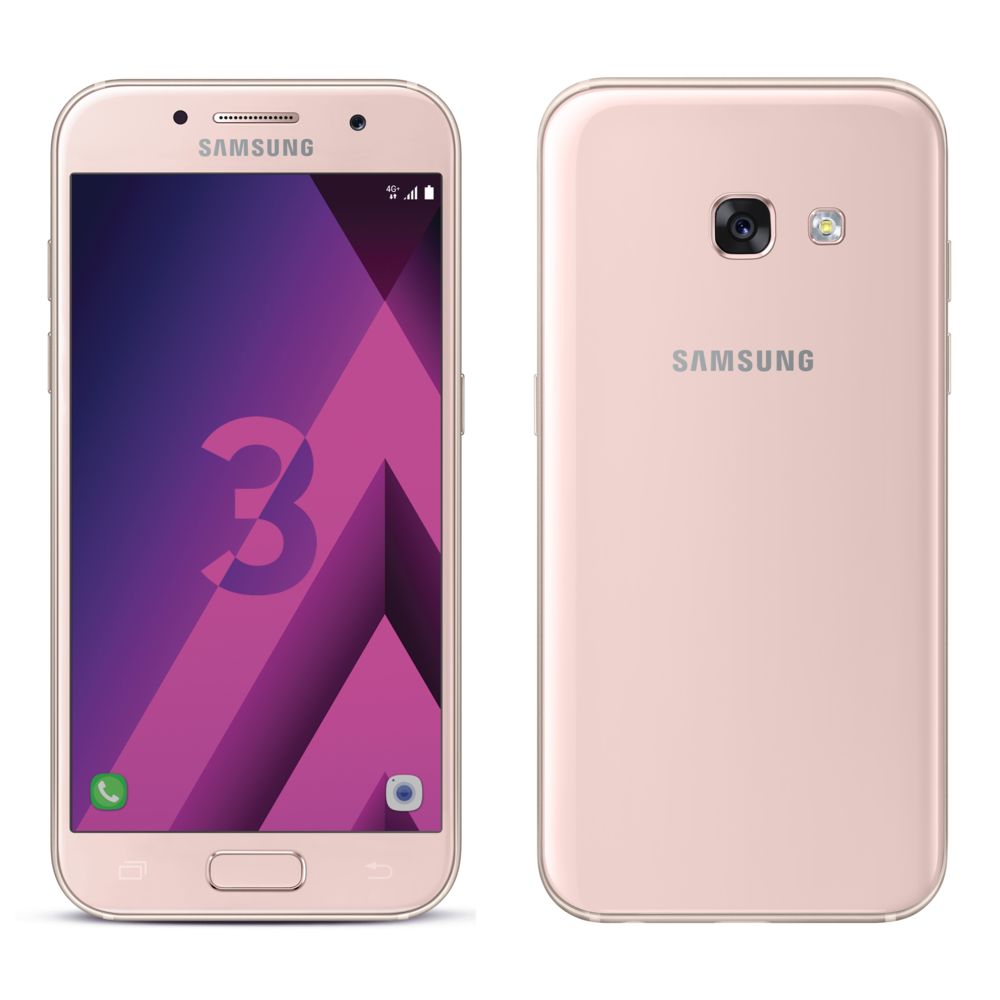 Samsung - Galaxy A3 2017 - Rose - Smartphone Android
