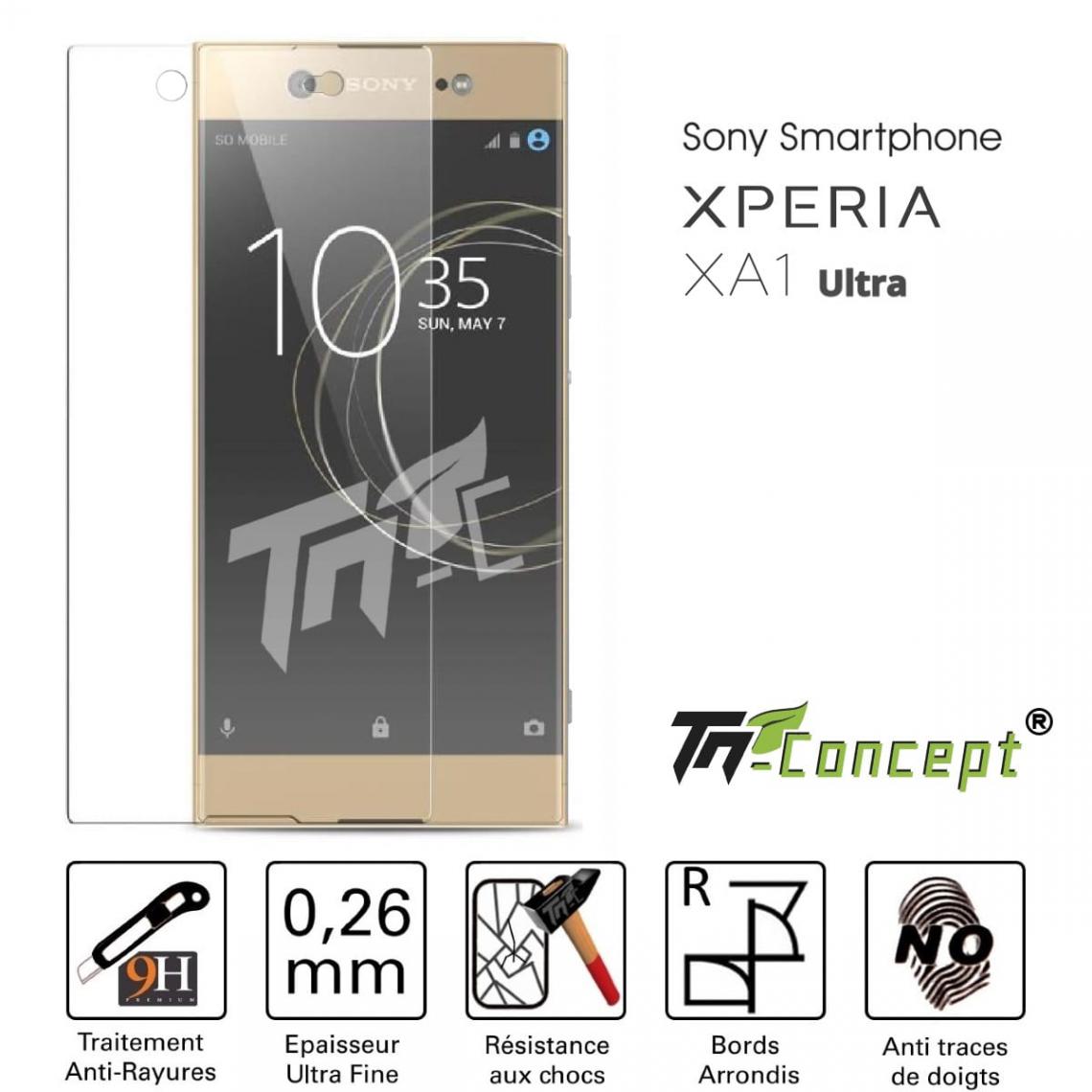 Tm Concept - Verre trempé - Sony Xperia XA1 Ultra - TM Concept® - Protection écran smartphone