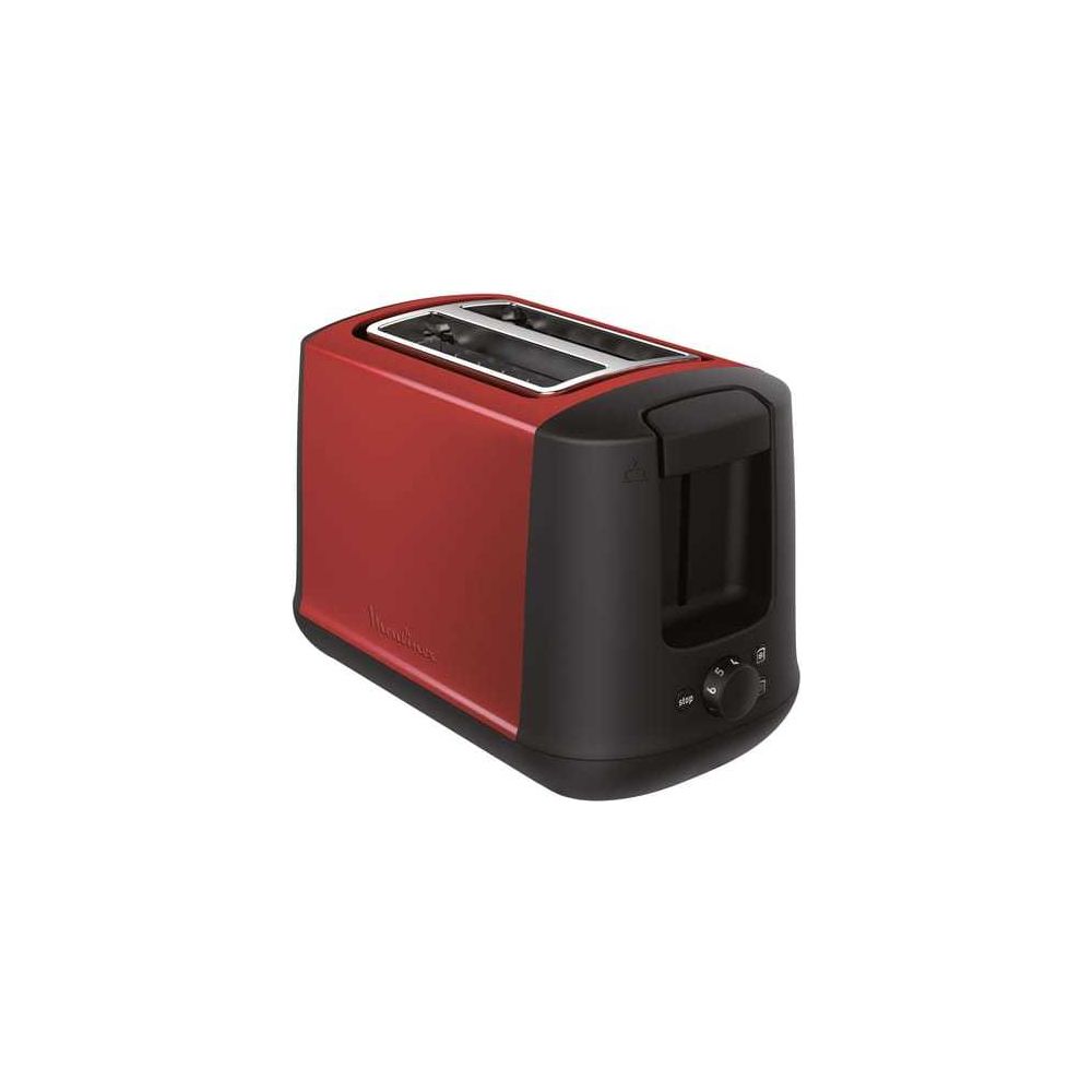 Moulinex - Toaster Subito Select - LT340D11 - Rouge inox - Grille-pain