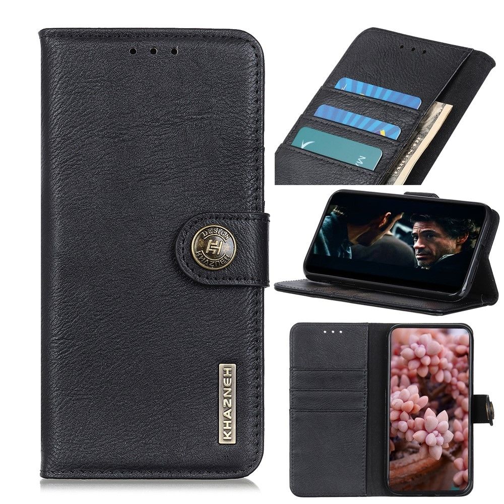 Generic - Etui en PU avec support couleur noir pour LG K41S - Coque, étui smartphone