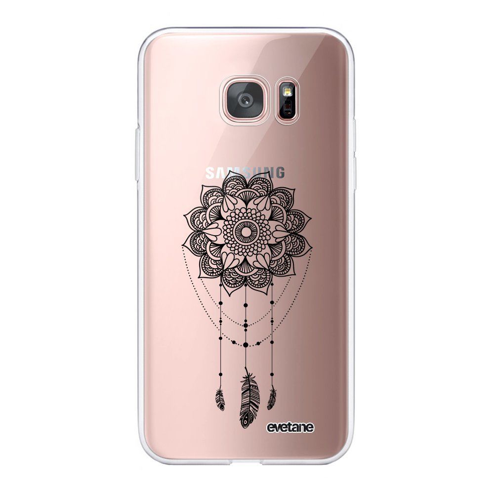 Evetane - Coque Samsung Galaxy S7 Edge 360 intégrale transparente Tattoo Ecriture Tendance Design Evetane. - Coque, étui smartphone