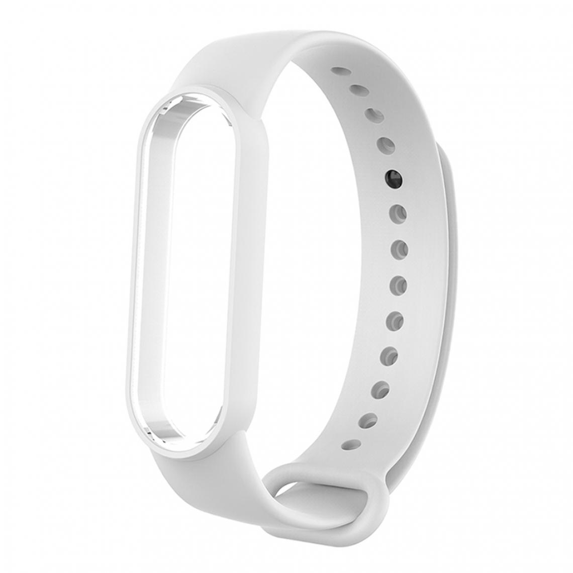 marque generique - Pour Xiaomi MI Bande 5 Remplacement Silicone Bracelet Montre Bracelet Lime - Accessoires montres connectées