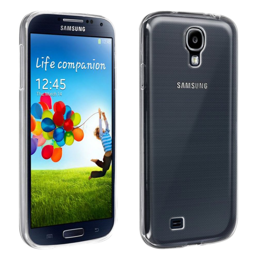 Avizar - Coque Samsung Galaxy S4 Protection Silicone Souple Souple Ultra-Fin Transparent - Coque, étui smartphone