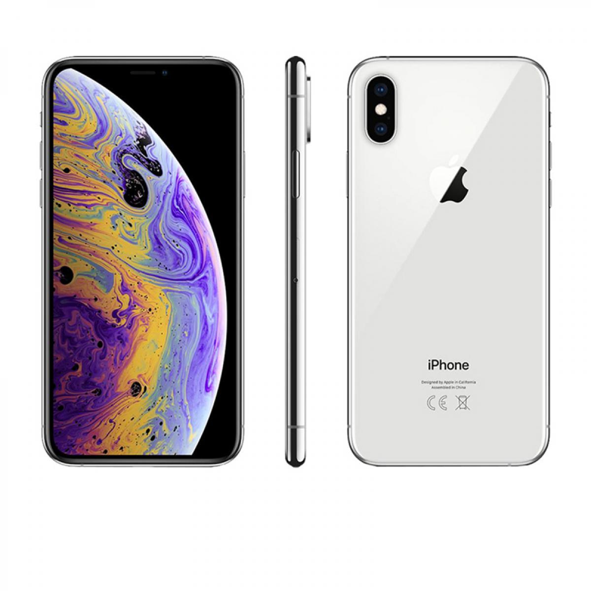 Apple - iPhone XS Max 64GB Silver Grade A+ - Smartphone Android