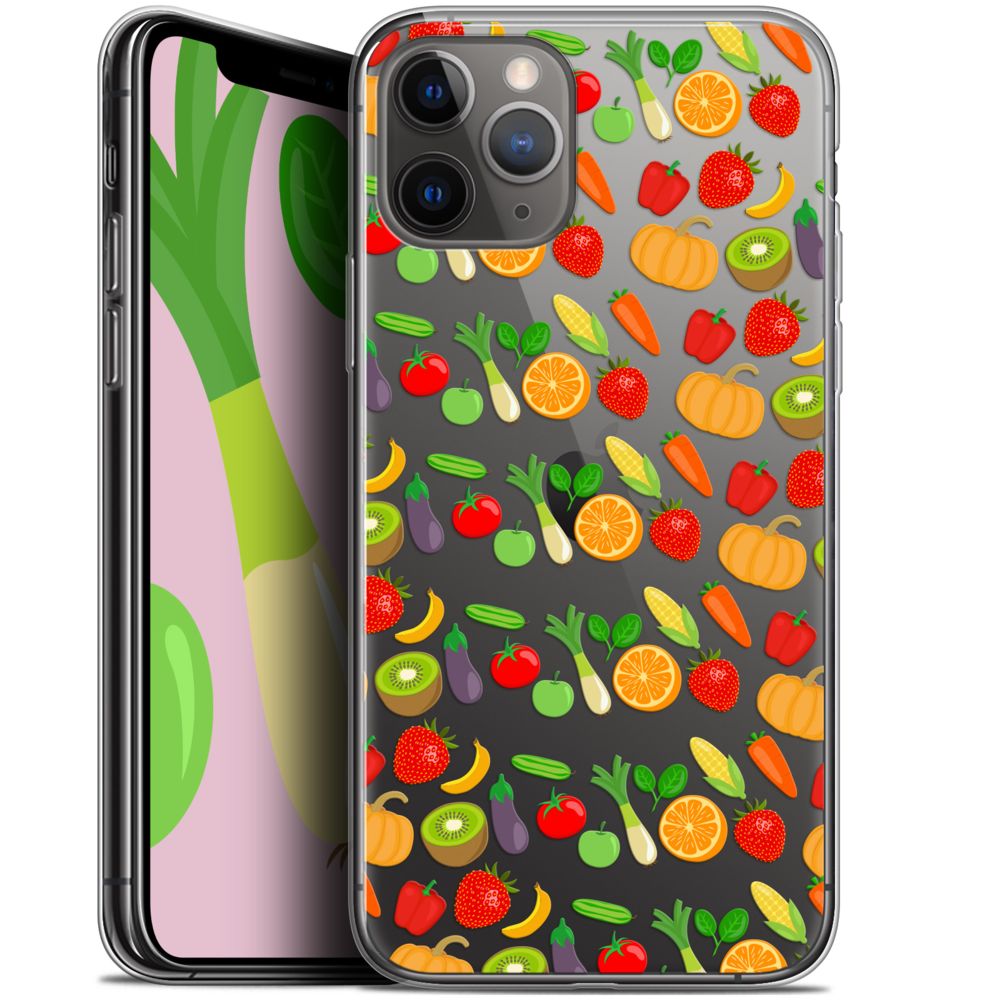 Caseink - Coque Pour Apple iPhone 11 Pro (5.8 ) [Gel HD Collection Foodie Design Healthy - Souple - Ultra Fin - Imprimé en France] - Coque, étui smartphone