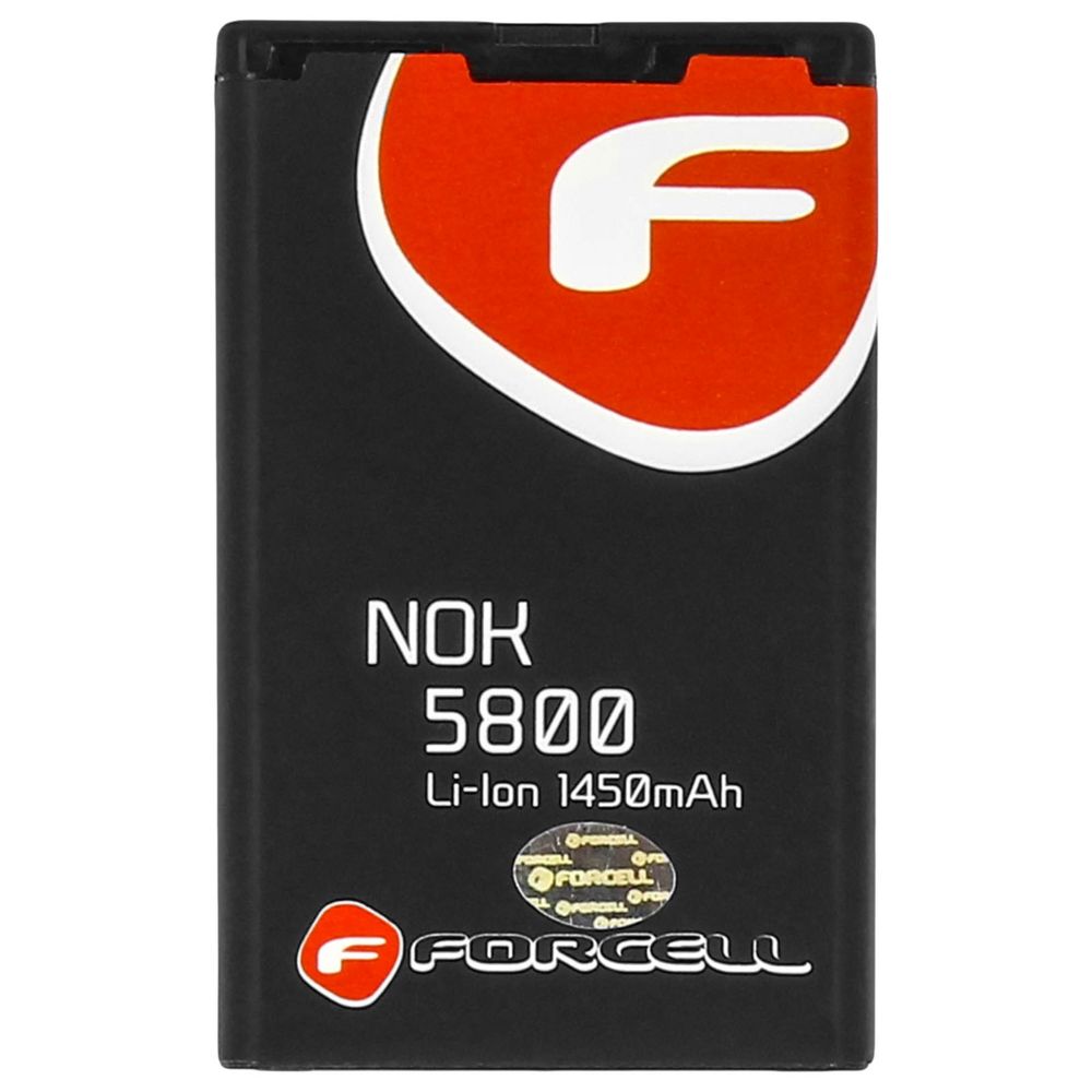 Forcell - Batterie Lumia 520/Lumia 525 Batterie Rechange 1450mAh Forcell Type BL-5J - Noir - Batterie téléphone