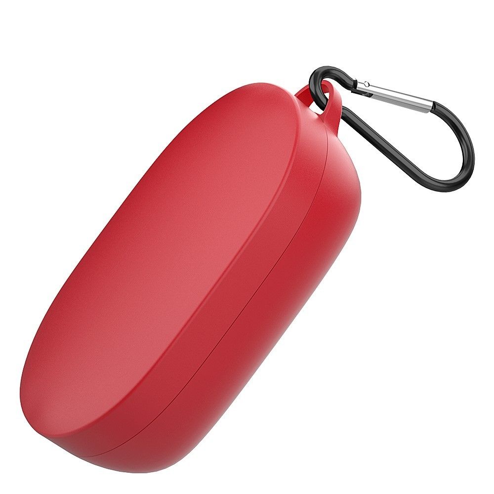 marque generique - Coque en silicone couleur unie rouge pour votre Xiaomi Mi Airdots Youth Edition/Redmi Airdots - Coque, étui smartphone