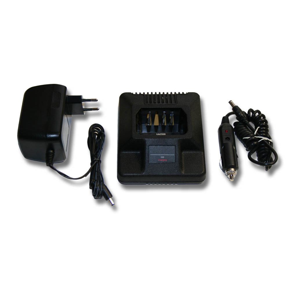 Vhbw - vhbw Chargeur de batterie compatible avec Motorola GTX900 batterie de radio, talkie walkie (station, câble + prise allume-cigare) - Autres accessoires smartphone