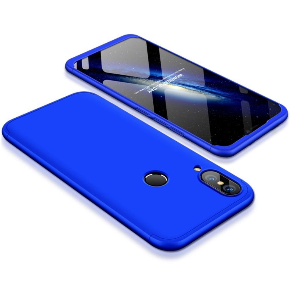marque generique - Coque en TPU amovible mate trois pièces bleu pour votre Huawei P20 Lite/Nova 3E - Autres accessoires smartphone