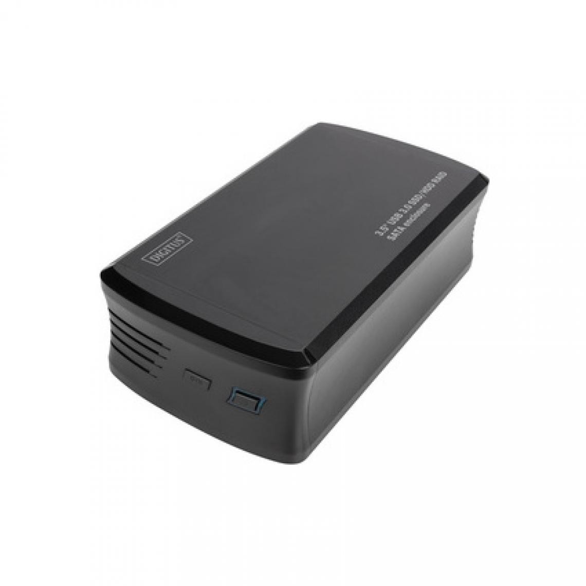 Digitus - DIGITUS Boîtier 3,5' USB 3.0 SSD/HDD RAID SATA, noir () - Flights, racks, housses