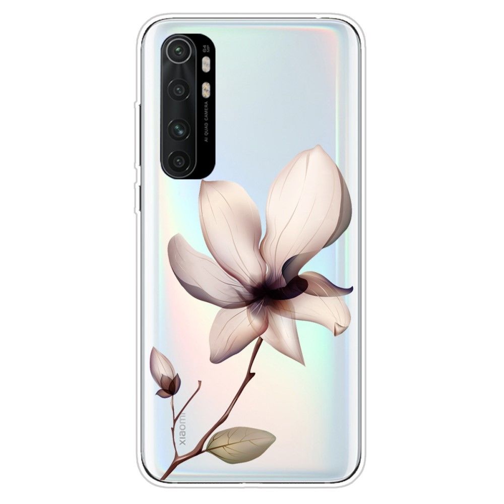 Generic - Coque en TPU impression de motifs souple fleur vive pour votre Xiaomi Mi Note 10 Lite - Coque, étui smartphone