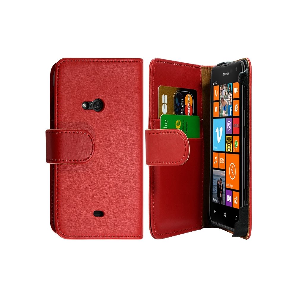 Karylax - Housse Coque Etui pour Nokia Lumia 625 Couleur Rouge - Autres accessoires smartphone
