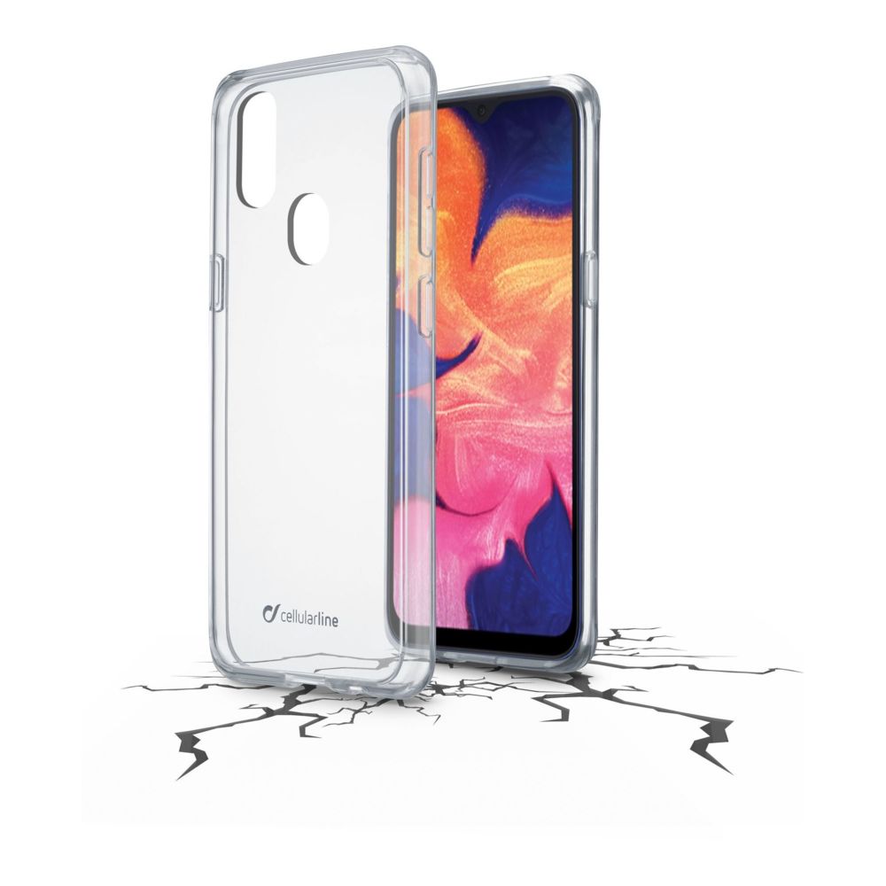 Cellular Line - Coque de protection pour Samsung Galaxy A20e Clear Duo - CLEARDUOGALA20ET - Transparent - Coque, étui smartphone
