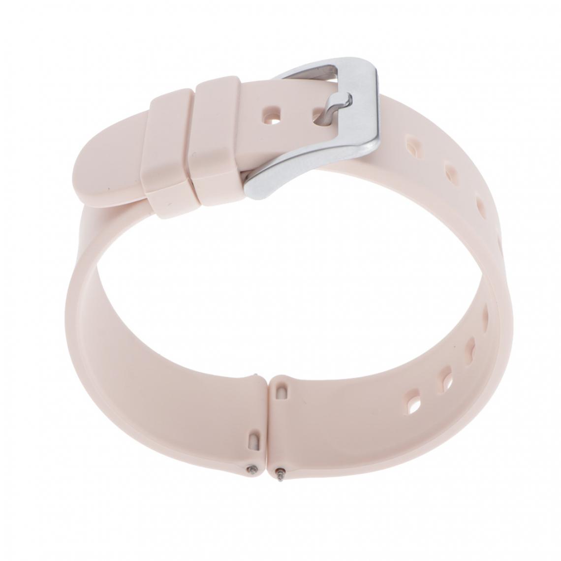 marque generique - P8 Remplacement Sport Bracelet En Silicone Deux Pièces Bracelet Cyan - Accessoires montres connectées