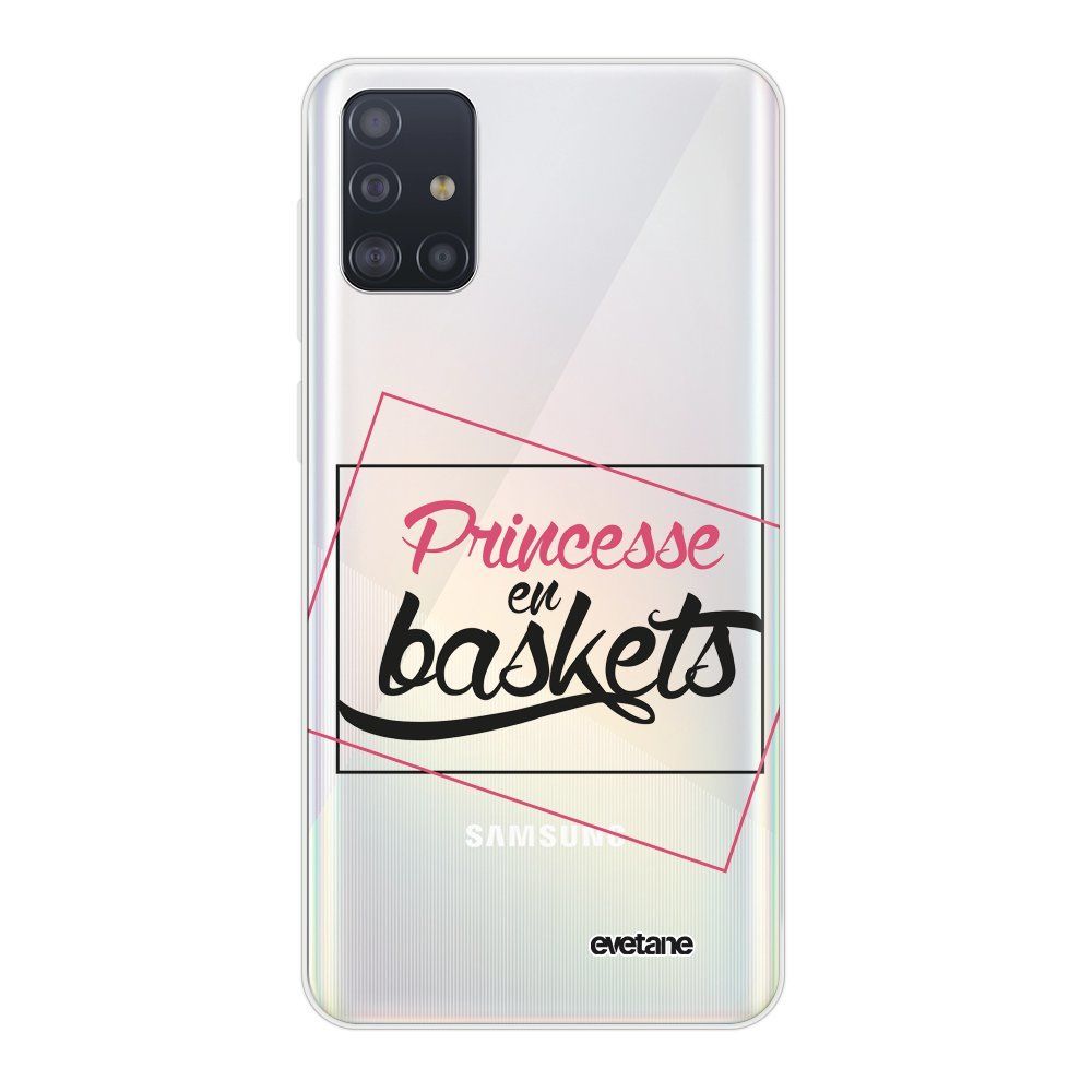 Evetane - Coque Samsung Galaxy A51 5G 360 intégrale transparente Princesse En Baskets Ecriture Tendance Design Evetane. - Coque, étui smartphone