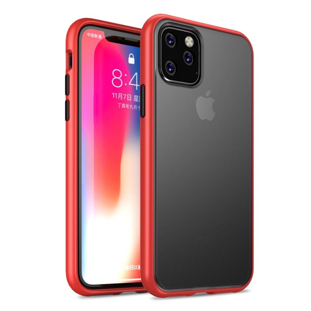 Ipaky - Coque en TPU hybride rouge pour votre Apple iPhone 11 6.1 pouces (2019) - Coque, étui smartphone