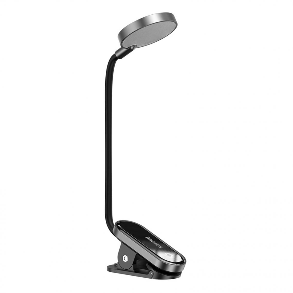 Baseus - Lampe LED Sans-fil Clip Bras Flexible Bouton Tactile Autonomie 24h Baseus Noir - Autres accessoires smartphone