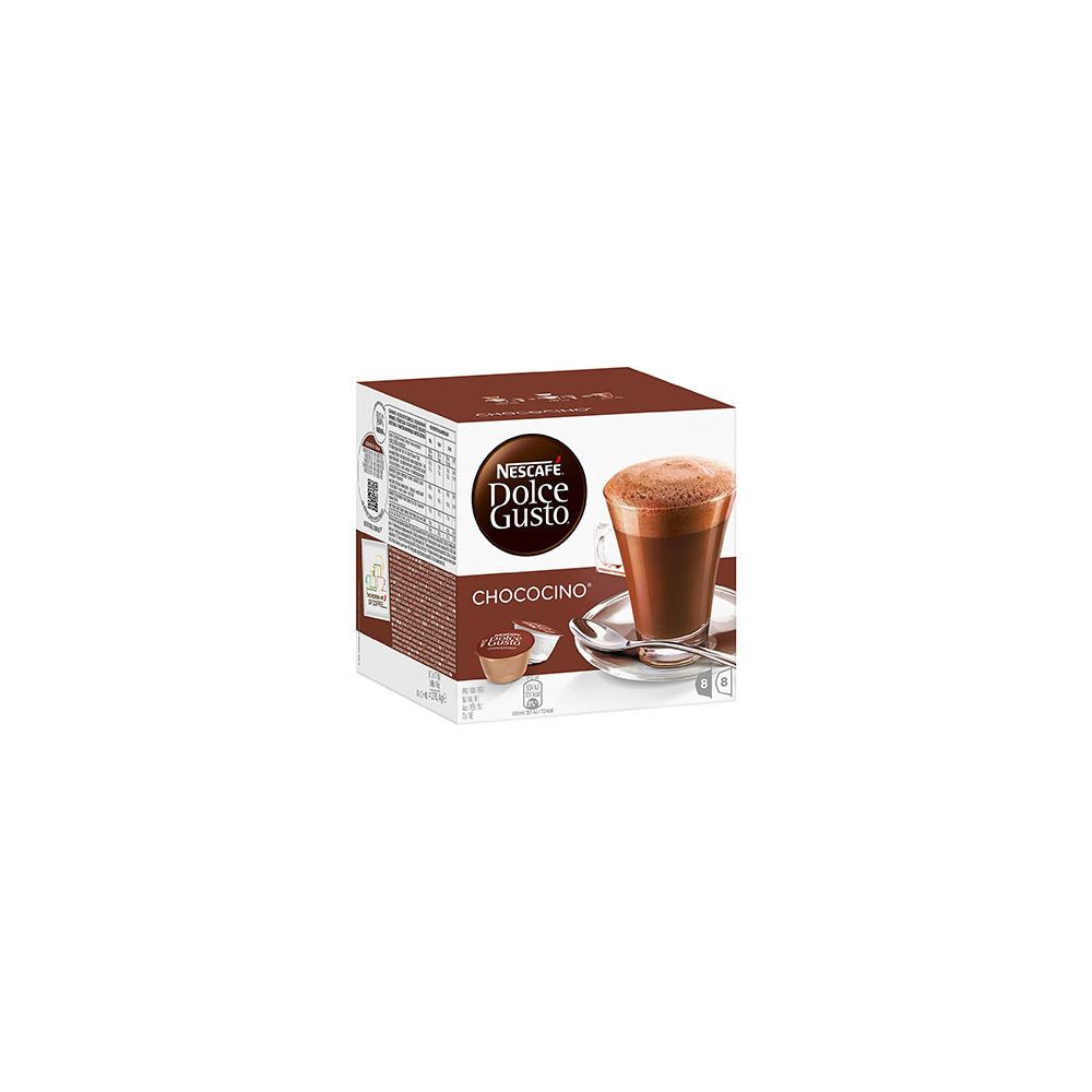 Dolce Gusto - Chocolat Nescafé en capsules Dolce Gusto Chococino - Boîte de 16 - Dosette café