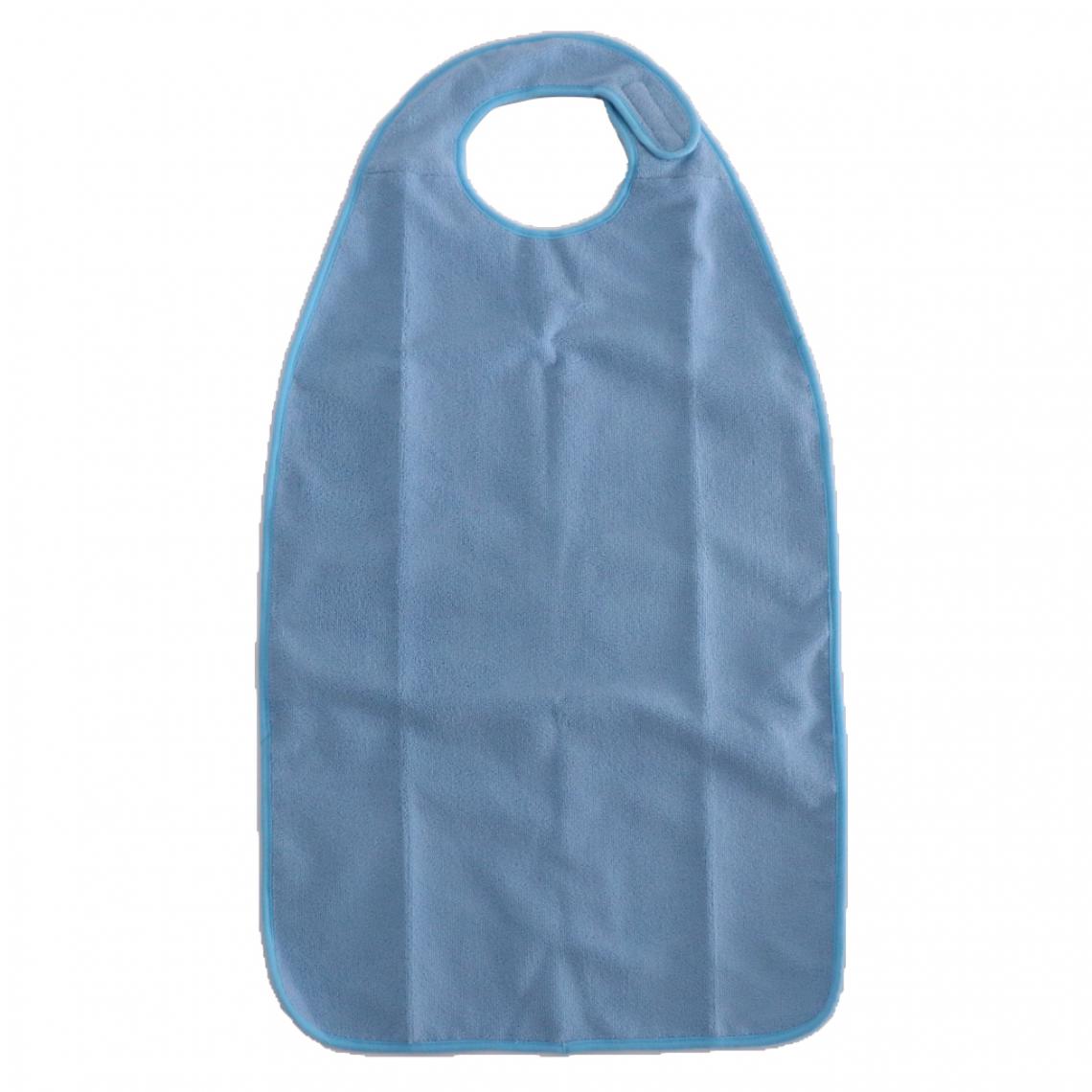 marque generique - imperméable adulte tissu éponge repas bavoir invalidité tablier lavable bleu - Autre appareil de mesure