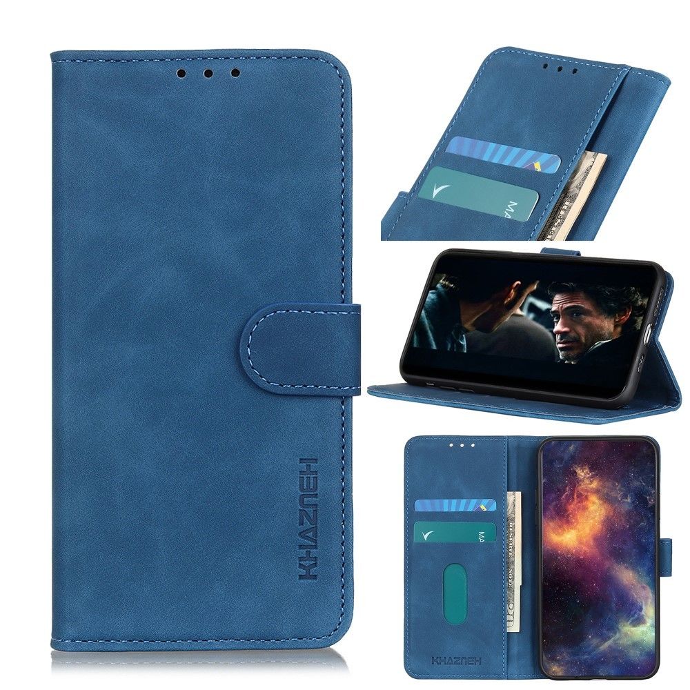 marque generique - Etui en PU + TPU rétro bleu pour votre Samsung Galaxy S11 - Coque, étui smartphone
