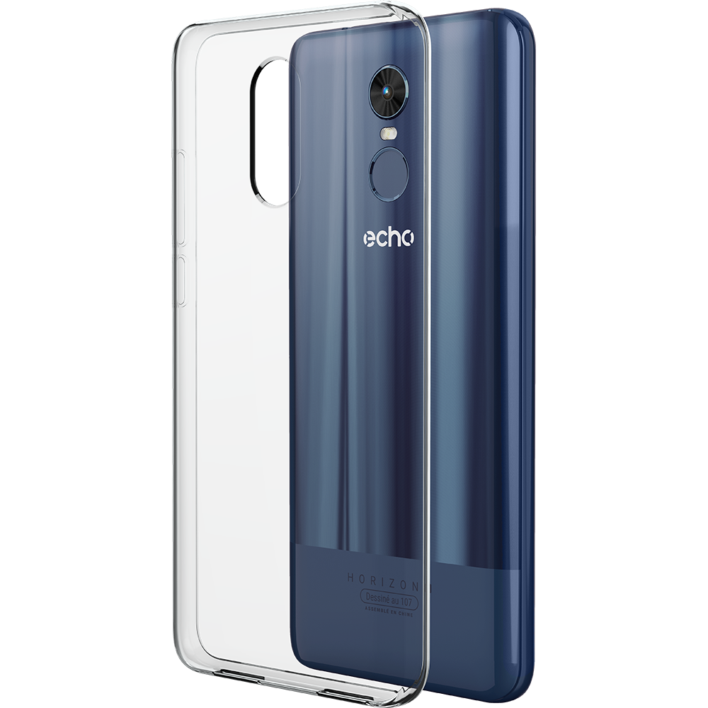 Echo - Case souple transparente pour ECHO HORIZON M - Coque, étui smartphone