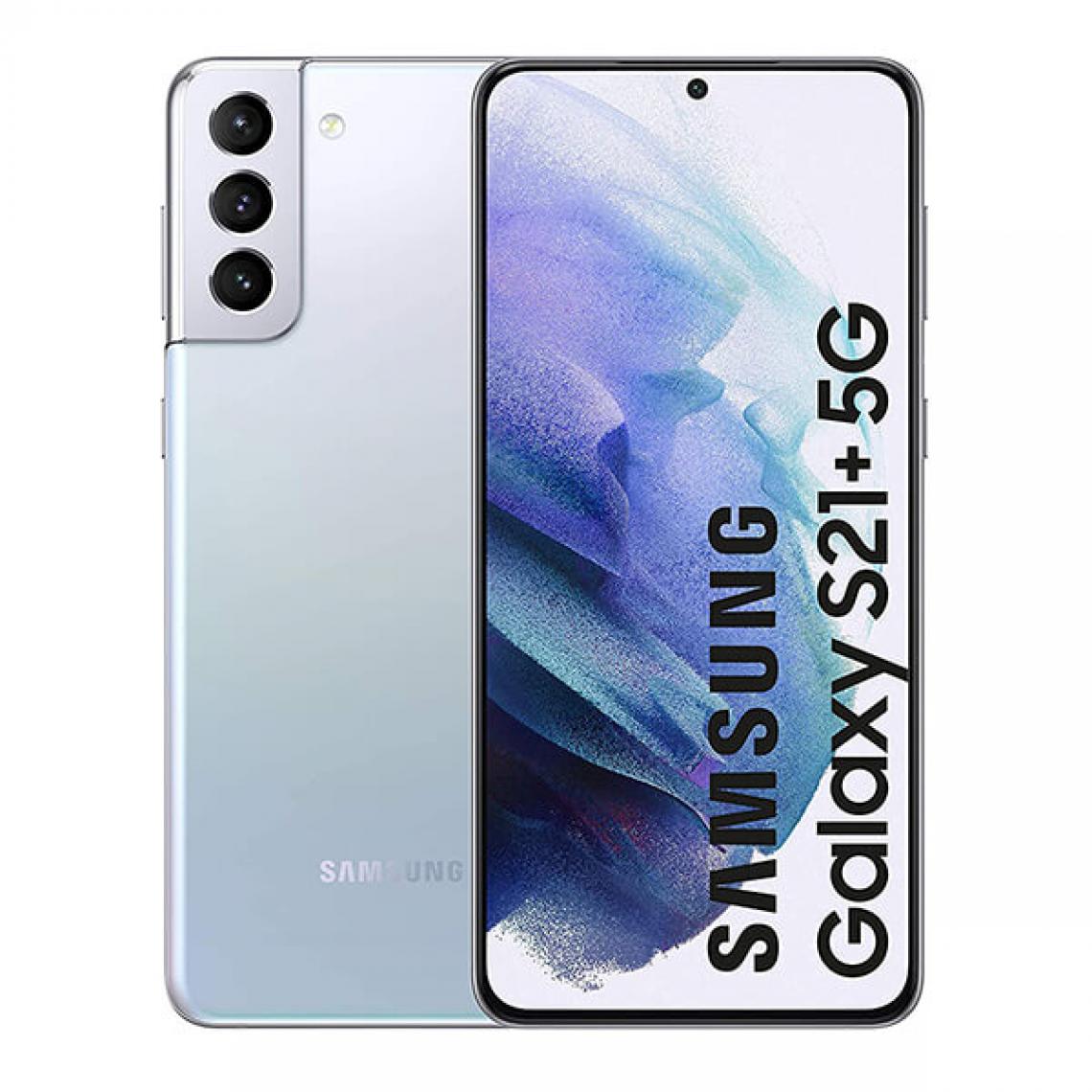 Samsung - Samsung Galaxy S21 Plus 5G 8Go/256Go Argent (Phantom Silver) Dual SIM G996 - Smartphone Android